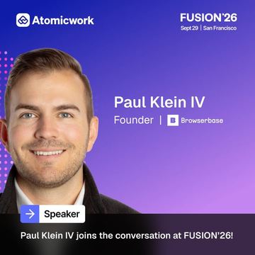 Ad by Atomicwork