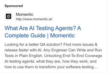 Ad by Momentic