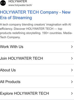 Ad by HOLYWATER TECH