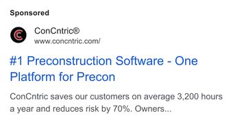 Ad by ConCntric