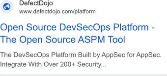 Ad by Defectdojo