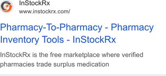 Ad by InStockRx