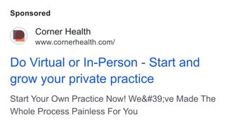 Ad by Corner Health