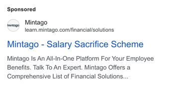 Ad by Mintago