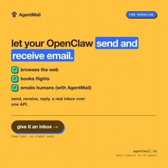 Ad by AgentMail