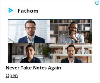Ad by Fathom