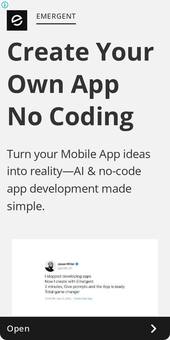 Ad by Emergent