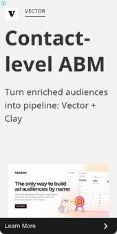 Ad by Vector