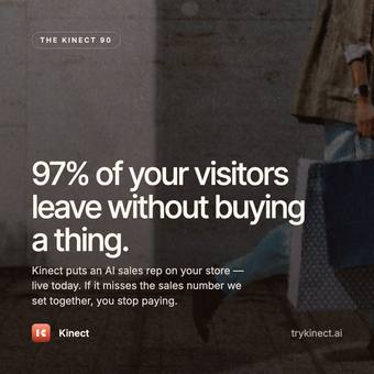 Ad by Kinect
