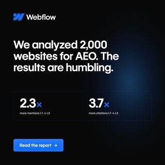 Ad by Webflow